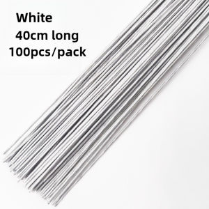 100pcs/lot 26# 0.4mm Floral Stem Wire Flower Arrangements and DIY Craft Green Floral Wire for Florist Flower Arrangement 40cm