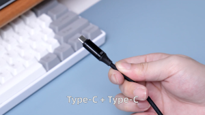 Mcdodo CA-1100 Type-C to Type-C 1.2M Aluminum Alloy Nylon Braided Fast Charging Data Cable