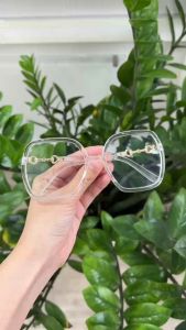Kính Trắng Bản To Gọng Trong Suốt Thời Trang Cidu Mk25