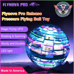 Cool Flying Ball Glowing Spinning Balls Multifunction Cyclone Flyball Light Effect Floating Induction Ball