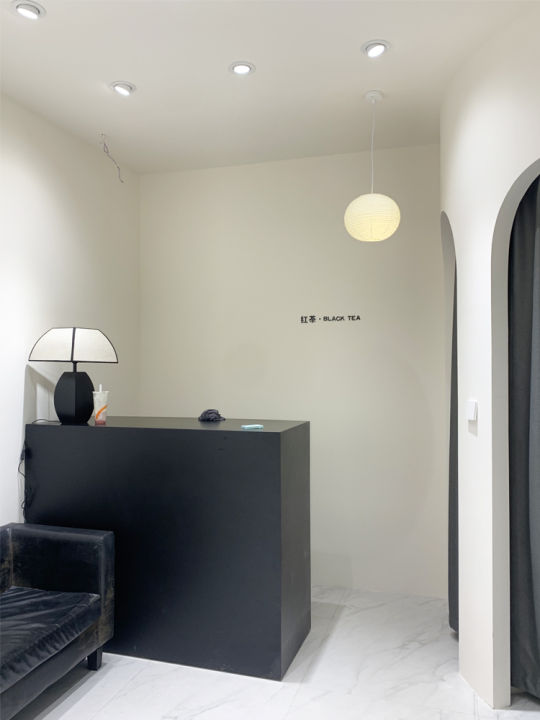 2023 New Minimalist Bar Counter Clothing Store Front Desk Cashier Beauty Salon Company Reception