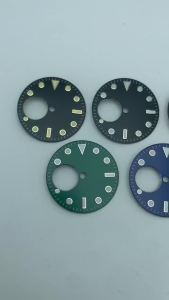 28.5mm nh38 dial NH35 watch dial with a variety of colors suitable for mens watch NH38 movement NH series watch accessories