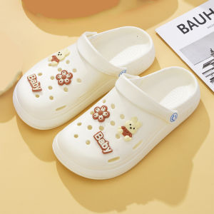 Dép Xỏ Ngón Đế Mềm Đế EVA Chống Trượt Mùa Hè Cho Nữ Đi Biển Đi Trong Nhà Dép Xỏ Ngón Thoải Mái Thoáng Khí