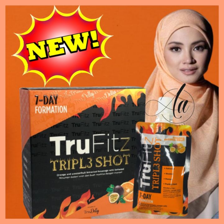 NEW TruDolly TruFitz Triple Shot by Fazura Slimming Formulation