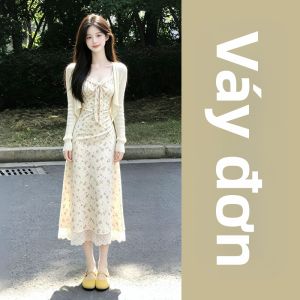 Y6Y | Đầm Maxi Hoa Kiểu Pháp