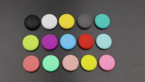 10pcs Rubber Grip Cap For Switch Controller 3D Analog Joystick Cover Silicone Thumbstick Cap For NS Joy-Con