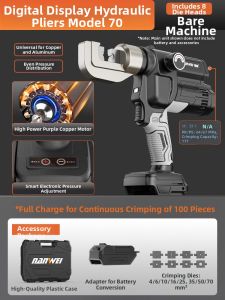 NANWEI | Lithium Battery Hydraulic Cable Crimping Pliers