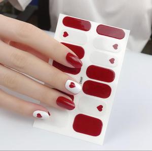 ⭐️⭐️ [Ready Stock] NEW 2022 14pcs Waterproof Nail Stickers Art stickers long lasting nail stickers 美甲贴纸 Nails-ZA Series
