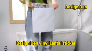 REAIM PVC Floor Stickers - Wood & Marble Design Waterproof 3D Vinyl Tiles for Flooring and Wall Decor