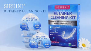 【SG】Retainer Clean Fast Cleaning fluid Aligner Cleanser mouth grant teeth cleaning- for Retainer/Aligner /Night Guard