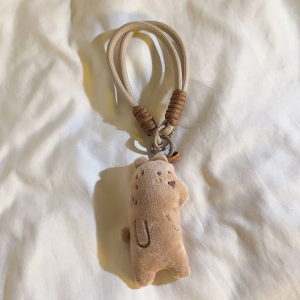 Đồ Chơi Búp Bê Nhồi Bông Hoạt Hình Dễ Thương Dây Đeo Điện Thoại Di Động Móc Khóa Dây Đeo Cổ Tay DIY Dây Đeo Tay Cầm