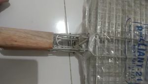 PANGGANGAN IKAN LIPAT JUMBO UK 41 X 27 CM KAWAT TEBAL STEINLEES ANTI KARAT
