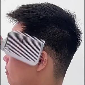 1/3Pcs Barber Hair Comb Kit Flat Top Hair Cutting Fading Stying Men Fade Brush Adjustable Headband Salon Hair Tool Accessories