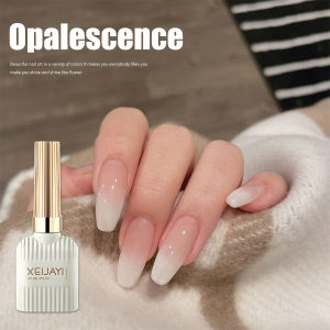 Pudding Milky White Gel Nail Polish Pure Color UV Gel Polish For Professionals Starter Nail Art DIY 15ml