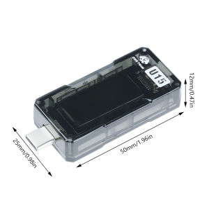 Aideepen | Bộ Kiểm Tra Sạc Nhanh DC4-25V Cho Type-C/USB PD/QC2.0/QC3 Độ Chính Xác Cao Kiểm Tra Điện Áp Dòng Điện Mô-đun Kích Hoạt Công Suất