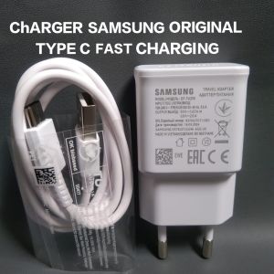 Charger Samsung Original 100% Type C A11 A12 A13 A14 A20 A50 M20 M30 A11 A12 A32 A52 A8 A8 PLUS A9 2018 M13 A04eA05 support fast Charging