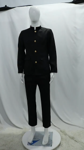 Anime Dandadan Ken Takakura CosplayCostume Wig Okarun School UniformBlack Jacket Gakuran Outfit GlassesHalloween Women Men