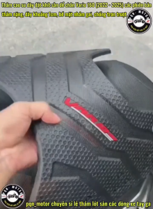 Thảm Để Chân Cao Su Đúc Vario 160cc Đời 2022–2025 – Dày 9mm Chống Trượt Gắn Chuẩn Form Xe Vario