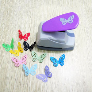 Homigoo 2inch Scrapbook Punch Handmade Cutter Card Craft Calico Printing Kid DIY Flower Paper Craft Punch Hole Puncher Large Butterfly 3D Shap