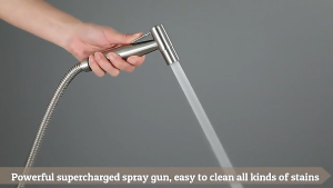 Toilet spray gun 304 Stainless Bidet Spray Shower Toilet Sprayer Flushing Washer Bathroom Pressurized Bidet Set