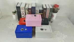 Warranty 1 Year Durable Money Box: Mini Piggy Bank & Vintage ATM Password Coin Box