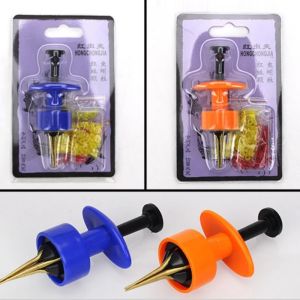 Clip Red Worms Particle Fishing Bait Clamp Earthworm Holder for Angling Enthusiasts ABS Ersatile Bait Clip Ford Convenien