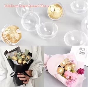 100 pcs chocolate torus transparent acrylic Ferrero lover gift packaging material
