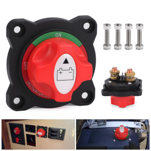 CNSPEED 300A 12-48V 2 Position M10 Car Marine Battery Mass Switch Battery Cut On Off Switch battery Disconnect Switch For Boat
