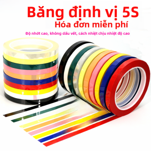 Băng Keo Quản Lý Hiện Trường Nhà Bếp 4D Băng Keo Không Để Lại Dấu Vết 5S Màu Sắc Băng Keo Định Vị Bàn Làm Việc Băng Keo Đánh Dấu Bảng Trắng Băng Keo Đánh Dấu