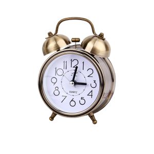 HSHOP Vintage Metal Alarm Clock S32