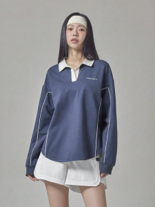 Áo Hoodie Tay Dài Thiết Kế Đối Chiếu