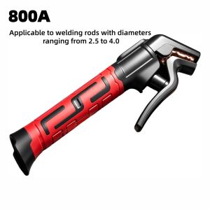 Fully Insulated Pure Copper Welding Electrode Holder Heat-Resistant Non-Slip Arc Stick Welder Clamp Tool