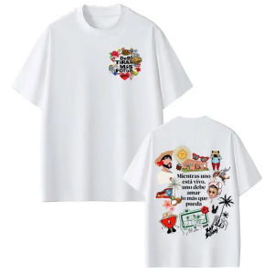 Hot Toys | 2026 Hip Hop Cotton Casual T-shirt Rapper Bad Bunny T-shirt Debi Tirar Mas Fotos DTMF T Shirts Available in adult and kids sizes