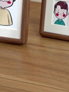 Komputer Meja Kayu Pepejal Polaroid  Bingkai Gambar Kecil  Meja 3 Inci 5 Inci diy Gambar Bercorak Bingkai Gambar Persegi