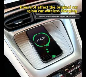 For 2026 Geely Xingyuan Car Interior Decoration Accessories Wireless Charging Central Control Dashboard Water Cup Pad Protective
