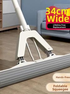 Hansvinu | Water Absorbent Easy-to-Use Mop Large
