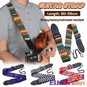 Guitar Shoulder Strap Suitable For Bass Electric & Acoustic Guitars
