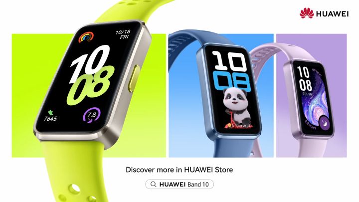 BEST SELLING] HUAWEI Band 10 Smartband Sleek Aluminum Alloy Case