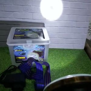 Senter Kepala Selam BABON BB-S9 200 Watt | Head Lamp Diving Anti Air