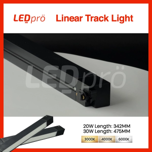 LED PRO LED Linear Track Light 20W/30W Flood Light Linear Light 6000K 4000K 3000K Tri Tone