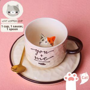 Cute Creative Ceramic Cup Set Mini