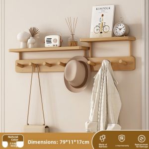 CHUJUN | Entryway No-Drill Creative Wall Hook & Coat Rack