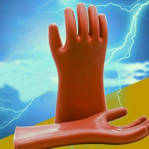 12KV Rubber Safety Gloves: Leakage Prevention & Anti-Electric Protection