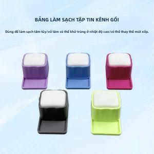 Giá Đỡ Dụng Cụ Nha Khoa Tiệt Trùng Được Bằng Máy Hấp Hộp Đựng Dụng Cụ Làm Sạch Ống Tủy Răng Với Miếng Bọt Biển Hộp Rửa Dụng Cụ Nội Nha Dành Cho Nha Sĩ