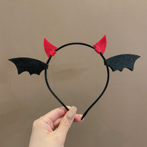 2025 New Halloween Headwear Ghost Pumpkin Hairband Little Devil Eye Glasses Headband Funny Hair Clips Fashionable Hair Accessories