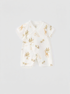 Tongtai | Bodysuit Bé Hè Tay Ngắn Cotton
