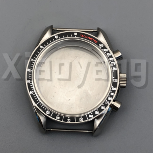 Vỏ Đồng Hồ Bạc VK63 40mm Với Kính Tráng Phủ Màu Xanh Lá Cây Đen Bạc Mặt Số Bằng Thép Không Gỉ Bộ Máy Bấm Giờ Dây Đeo Đồng Hồ.