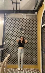 Quần jean nữ màu bạc trơn ôm chân co giãn phong cách cá tính JEAN ZY