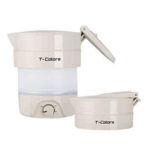 Nồi Sôi Điện Gấp Gọn Du Lịch Hai Điện Áp T-Colors TK22088 Nồi Nấu Nhỏ Bằng Thép Không Gỉ Có Chức Năng Giữ Nhiệt