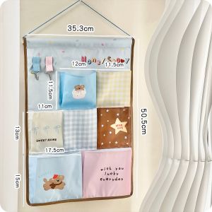 Túi Lưu Trữ Treo Tường Không Cần Khoan Cho Ký Túc Xá